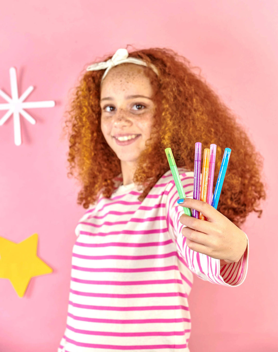 Ooly Switch-eroo! Sparkle Glittery Color-Changing Markers