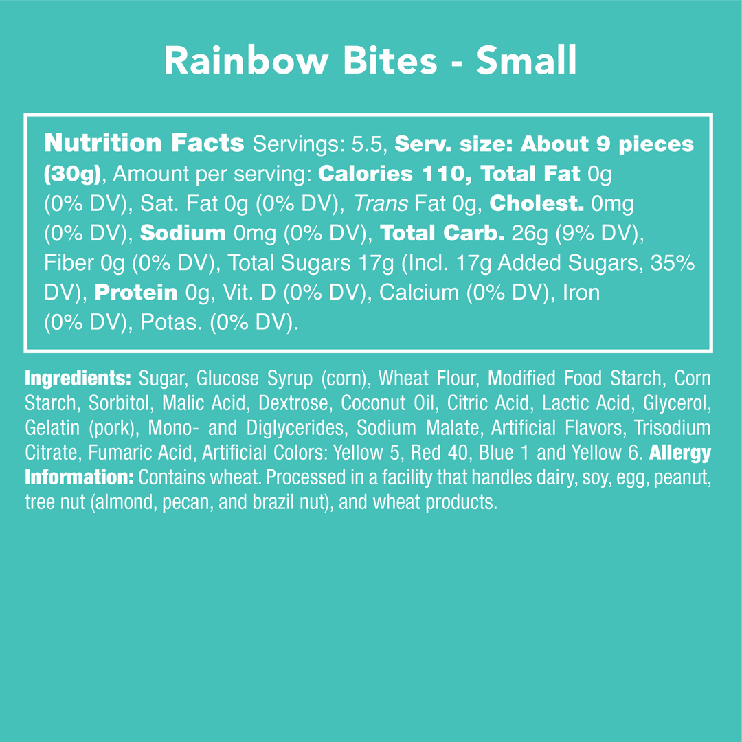 Candy Club Rainbow Bites