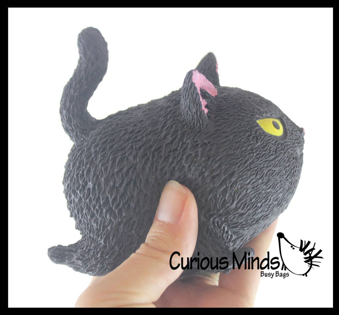 Angry Cat Soft Fluff Doh Squeeze Stress Balls  -