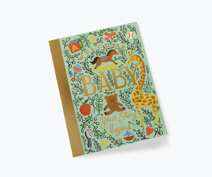 Rifle Paper Co Storybook Baby Card