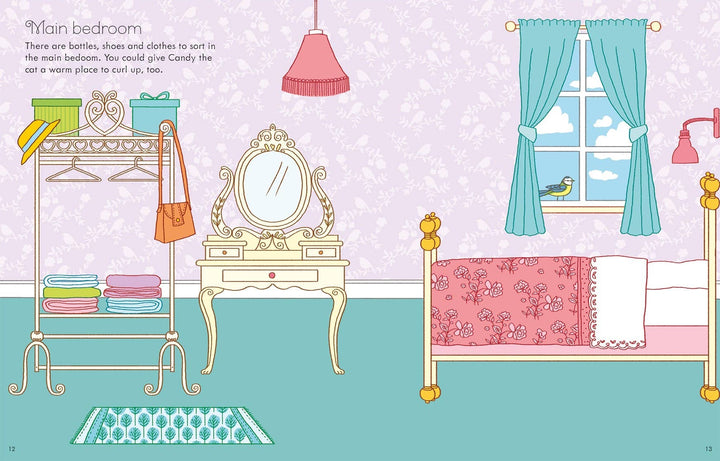 Usborne First Sticker Book Dollhouse
