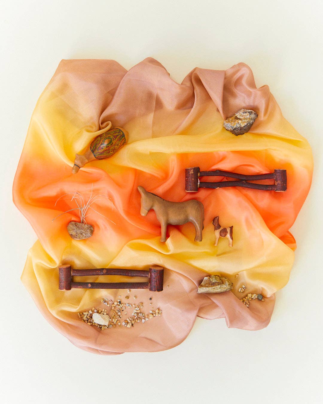 Sarah's Silks Earth Playsilks - Desert