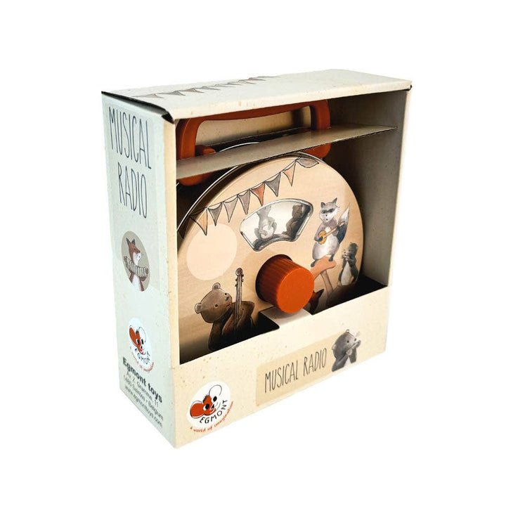 Egmont Musicians Musical Tin Radio