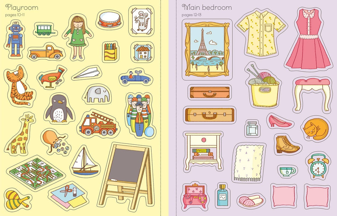 Usborne First Sticker Book Dollhouse