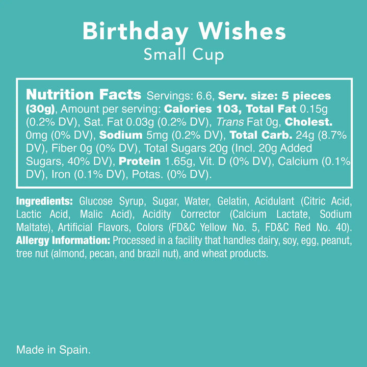 Candy Club Birthday Wishes