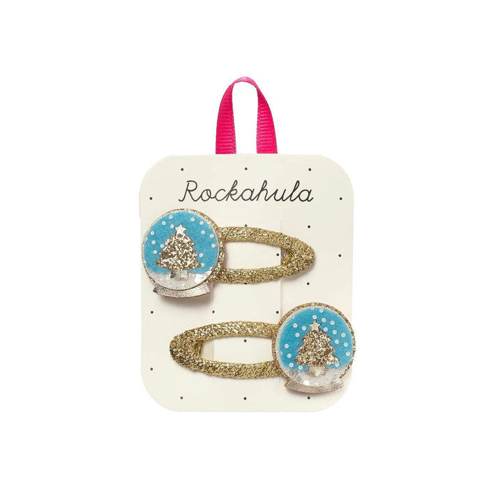 Rockahula Shimmer Snow Globe Clips