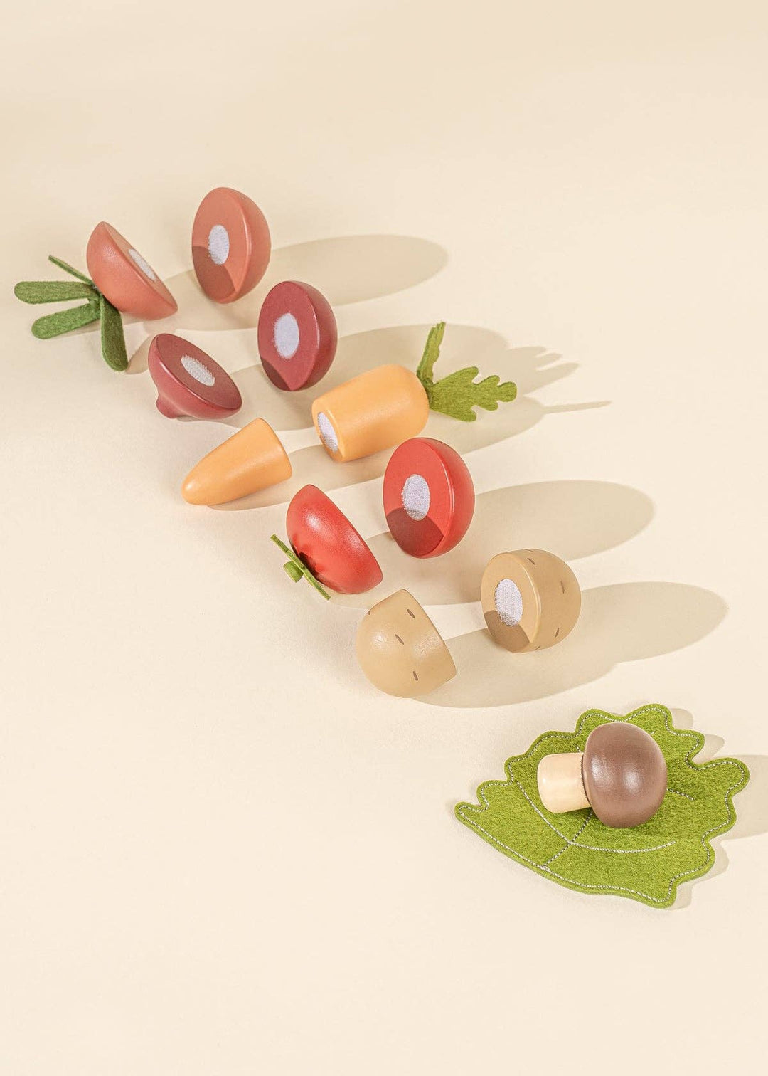 Coco Village Wooden Vegetables Playset