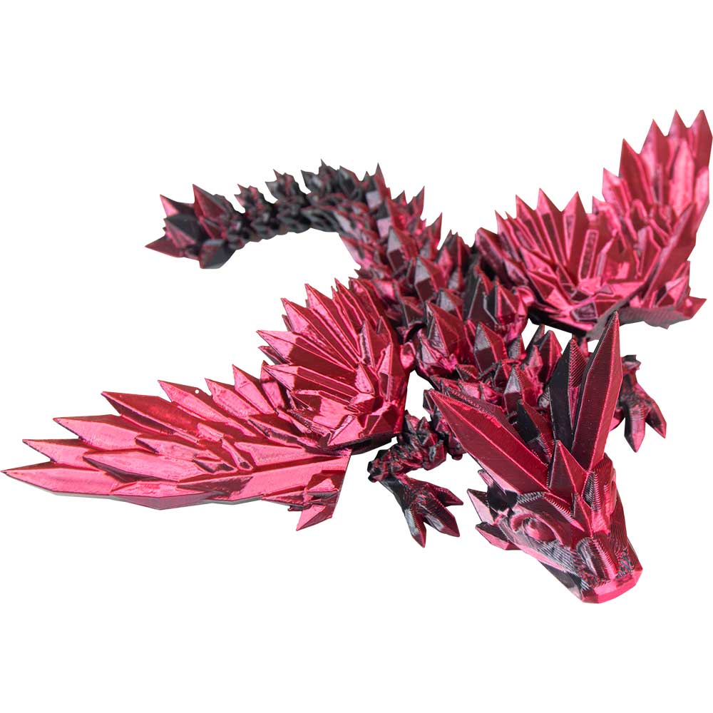 Kheops International Medium Crystal Winged Dragon - Assorted Colors