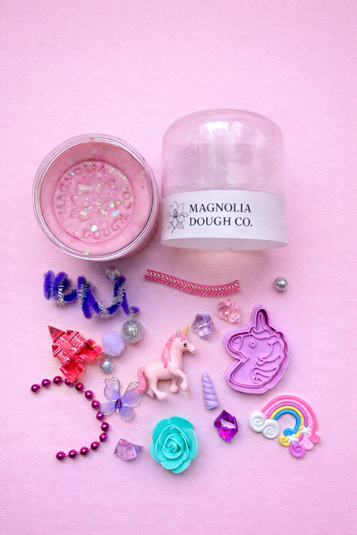 Magnolia Dough Co. Sensory Play Jar - Unicorn