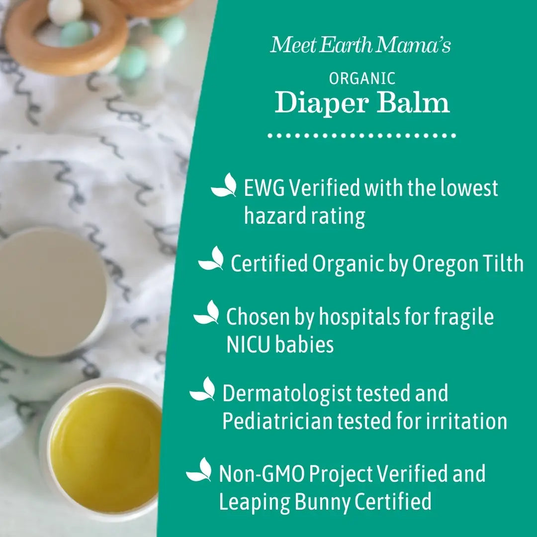 Earth Mama Organic Diaper Balm 2oz