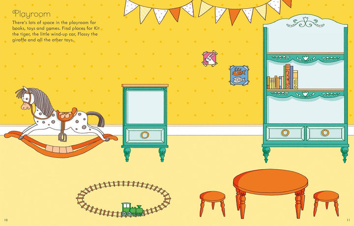 Usborne First Sticker Book Dollhouse