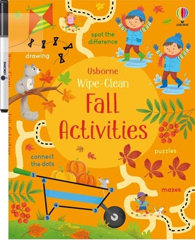 Wipe-Clean Fall Activities : Usborne
