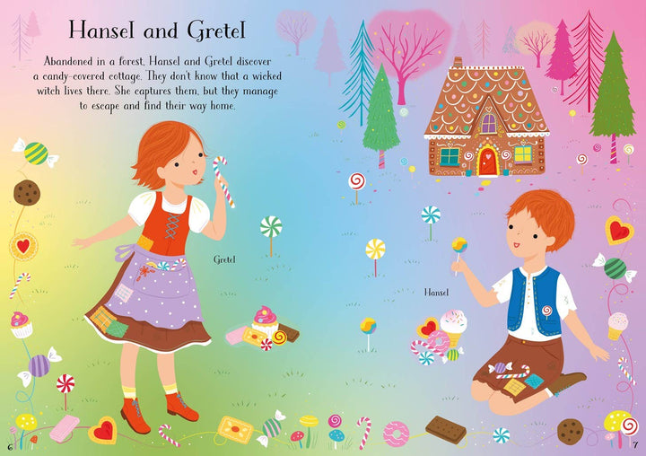 Usborne Little Sticker Dolly Dressing Fairy Tales