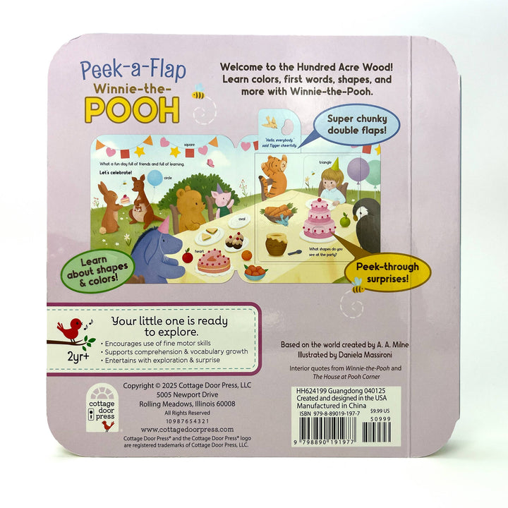 Peek-a-Flap Winnie-the-Pooh Novelty Board Book