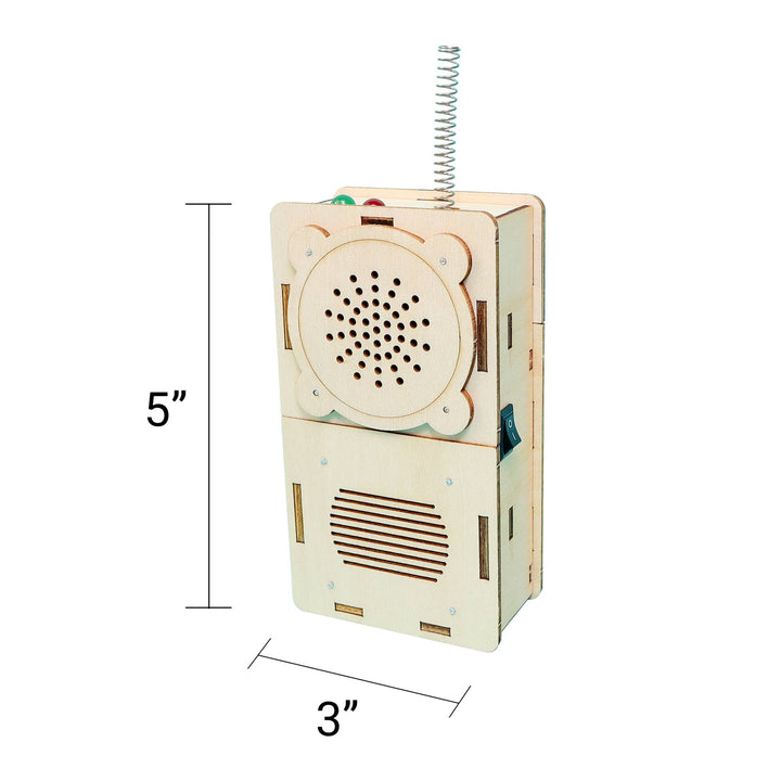 Kitsville Build and Learn Walkie-Talkie STEM Kit