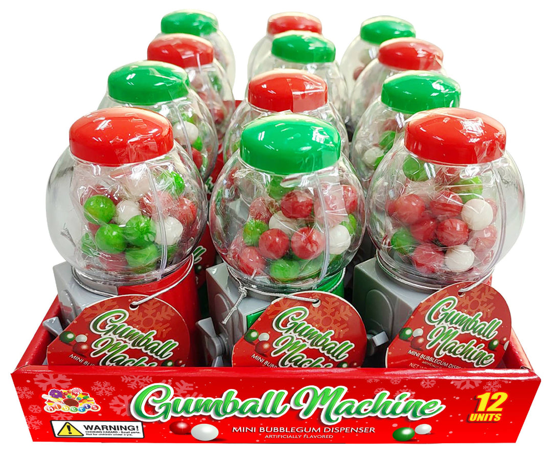 Christmas Mini Gumball Machine