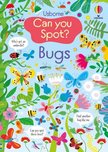 Usborne Can you Spot? Bugs