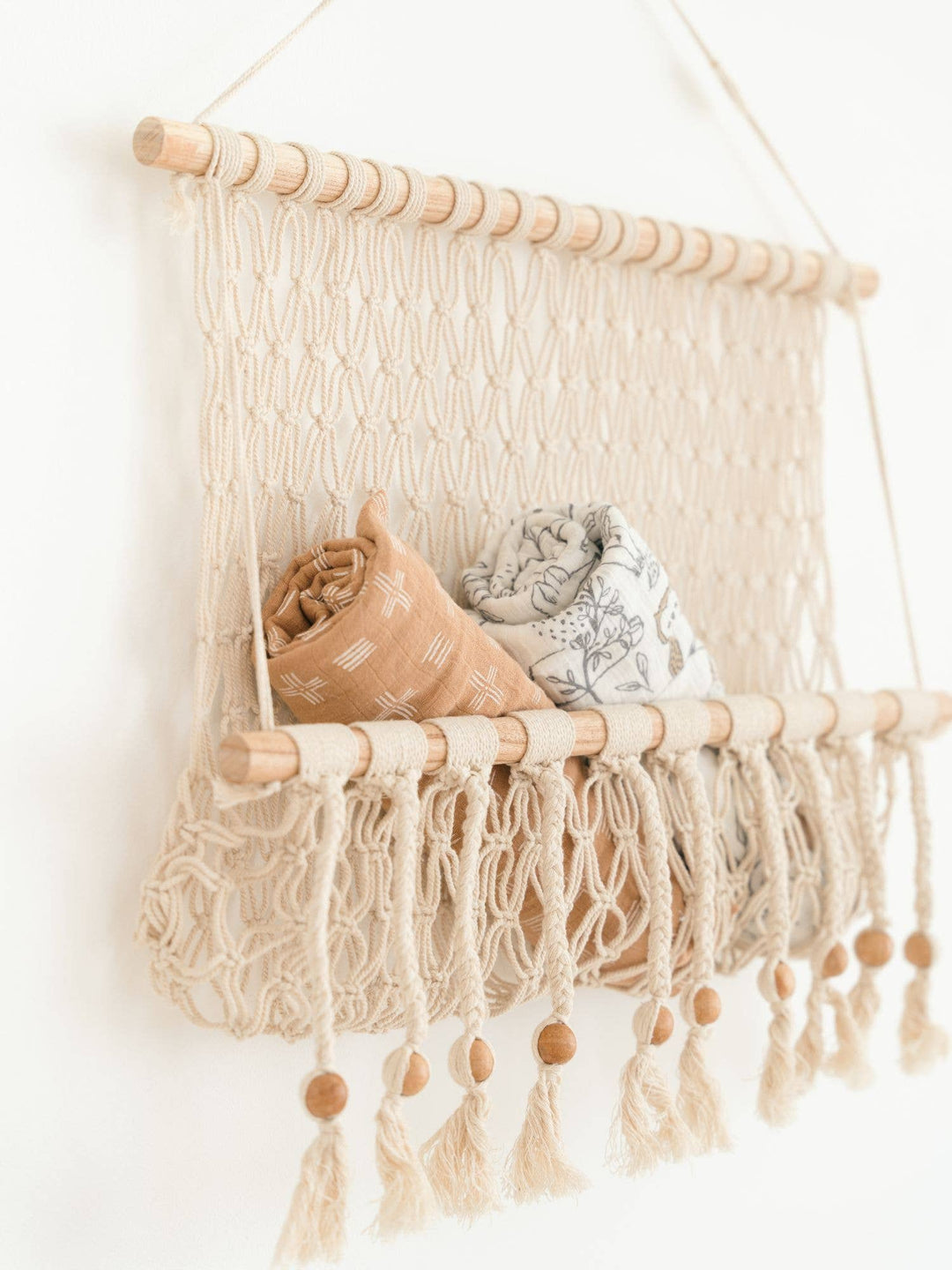 Crane Baby Willow Wall Storage Bin