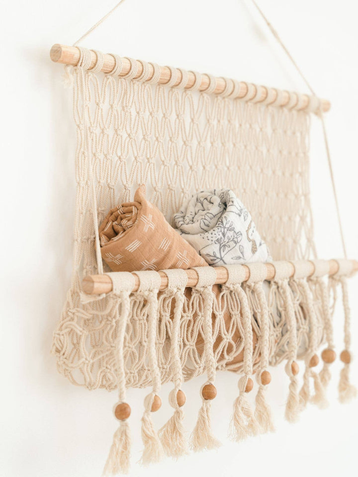 Crane Baby Willow Wall Storage Bin