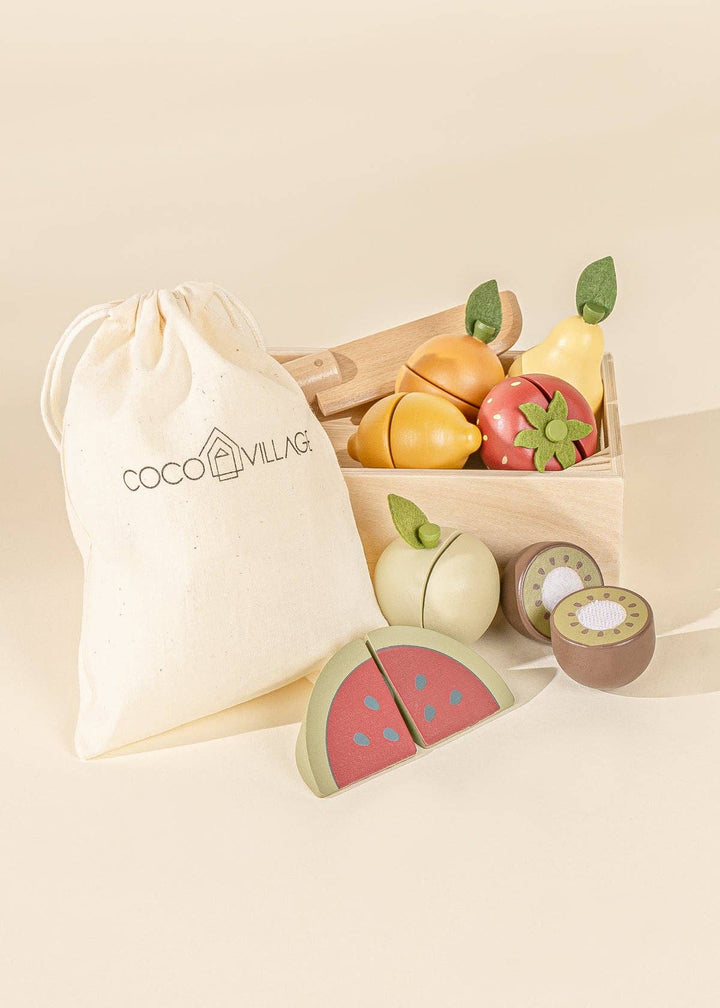 Coco Village Wooden Fruits Playset