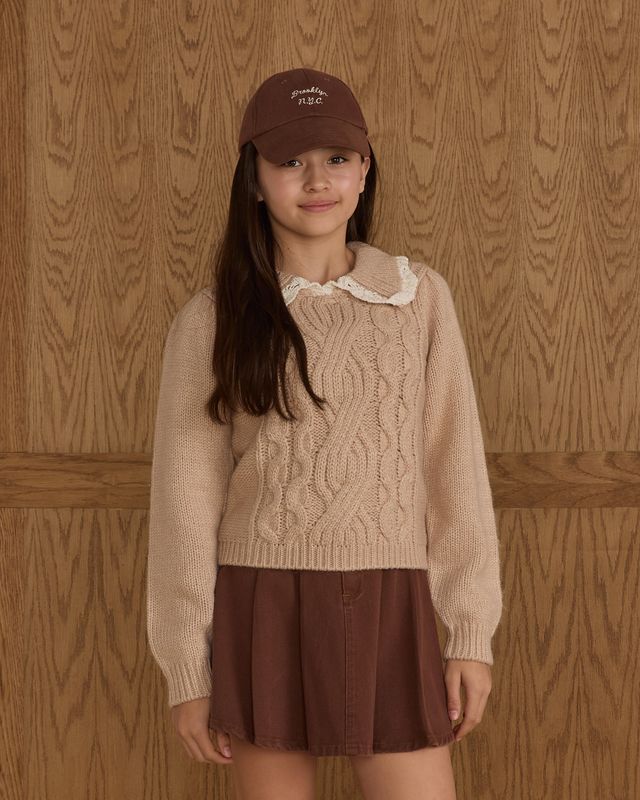 Rylee + Cru Alice Sweater - Heathered Antique