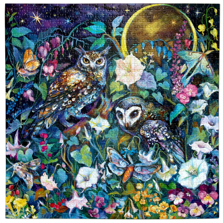 eeBoo Moon Garden 1000 Piece Puzzle