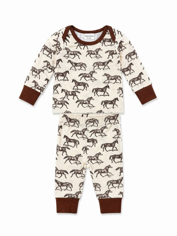 SpearmintLOVE Everyday Baby Set - Wild Mustang