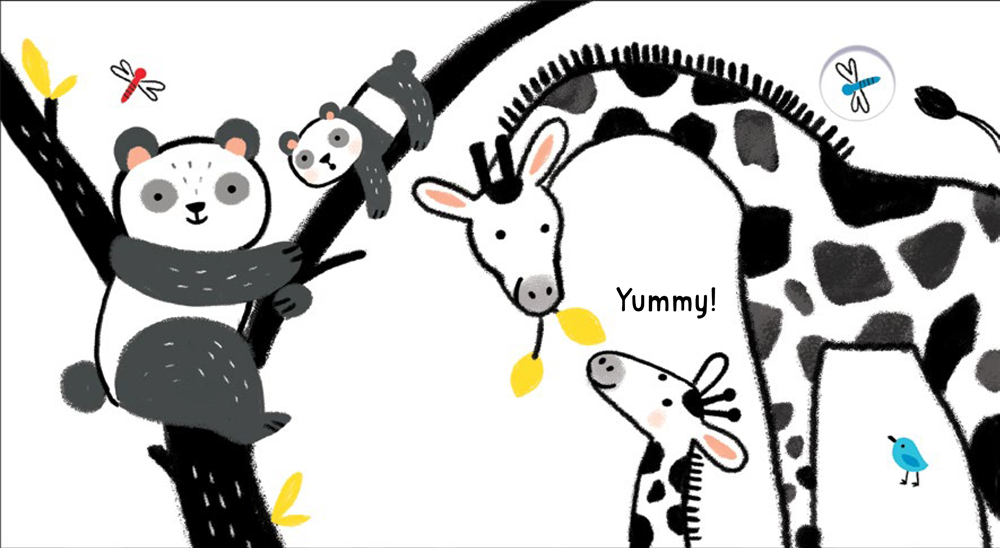 Usborne Baby's Black And White Books: Animals