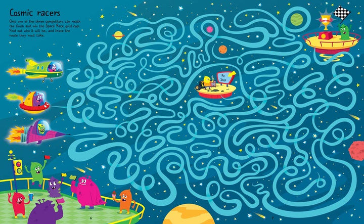 Space Maze Book