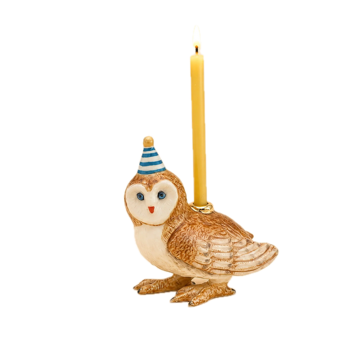 Camp Hollow Barn Owl Cake Topper