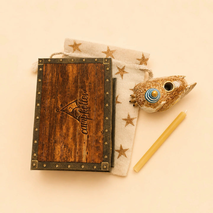 Camp Hollow Barn Owl Cake Topper