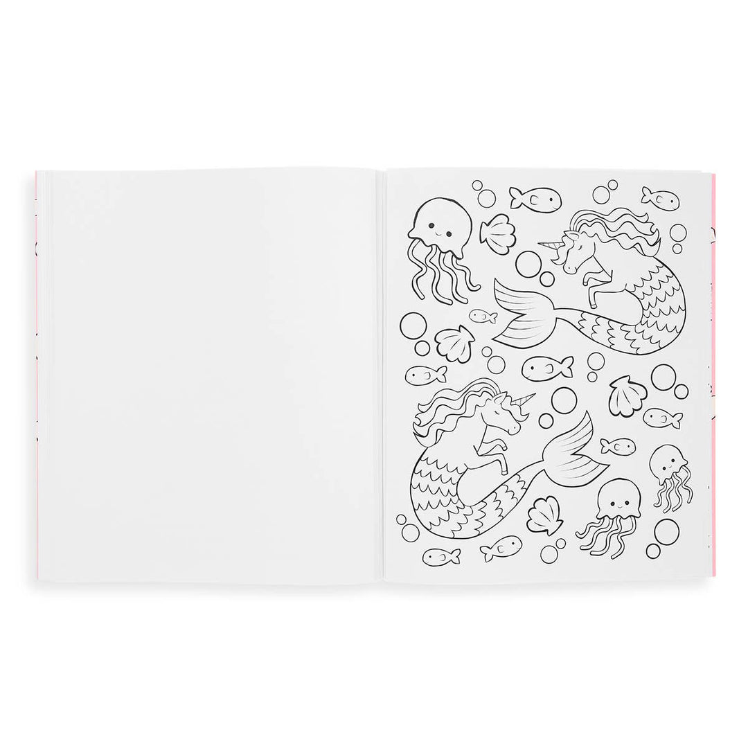 Ooly Color-in' Book Enchanting Unicorns