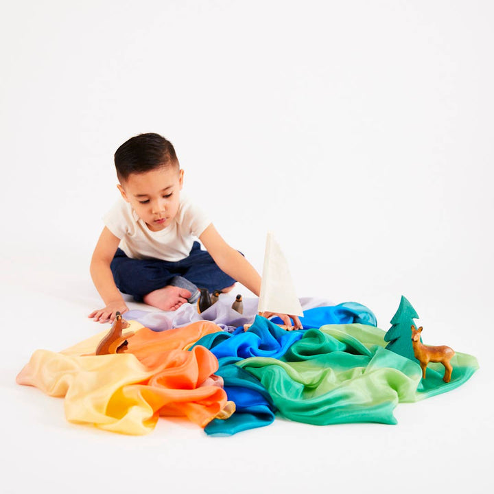 Sarah's Silks Earth Playsilks - Desert