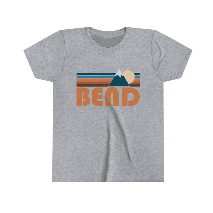 Bend Youth T-Shirt - Retro Mountain Oregon Kid's TShirt