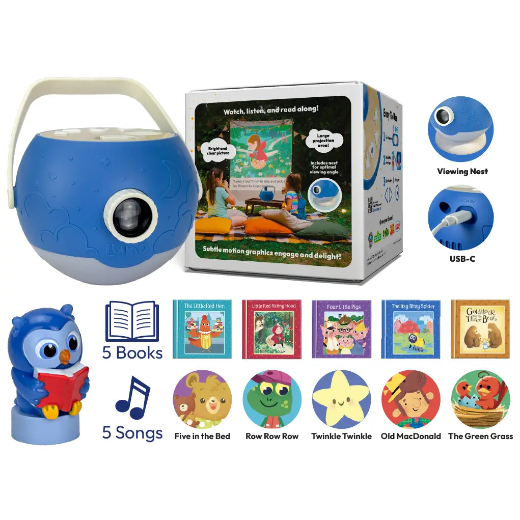 Luna Storytime Projector – Classic Starter Set