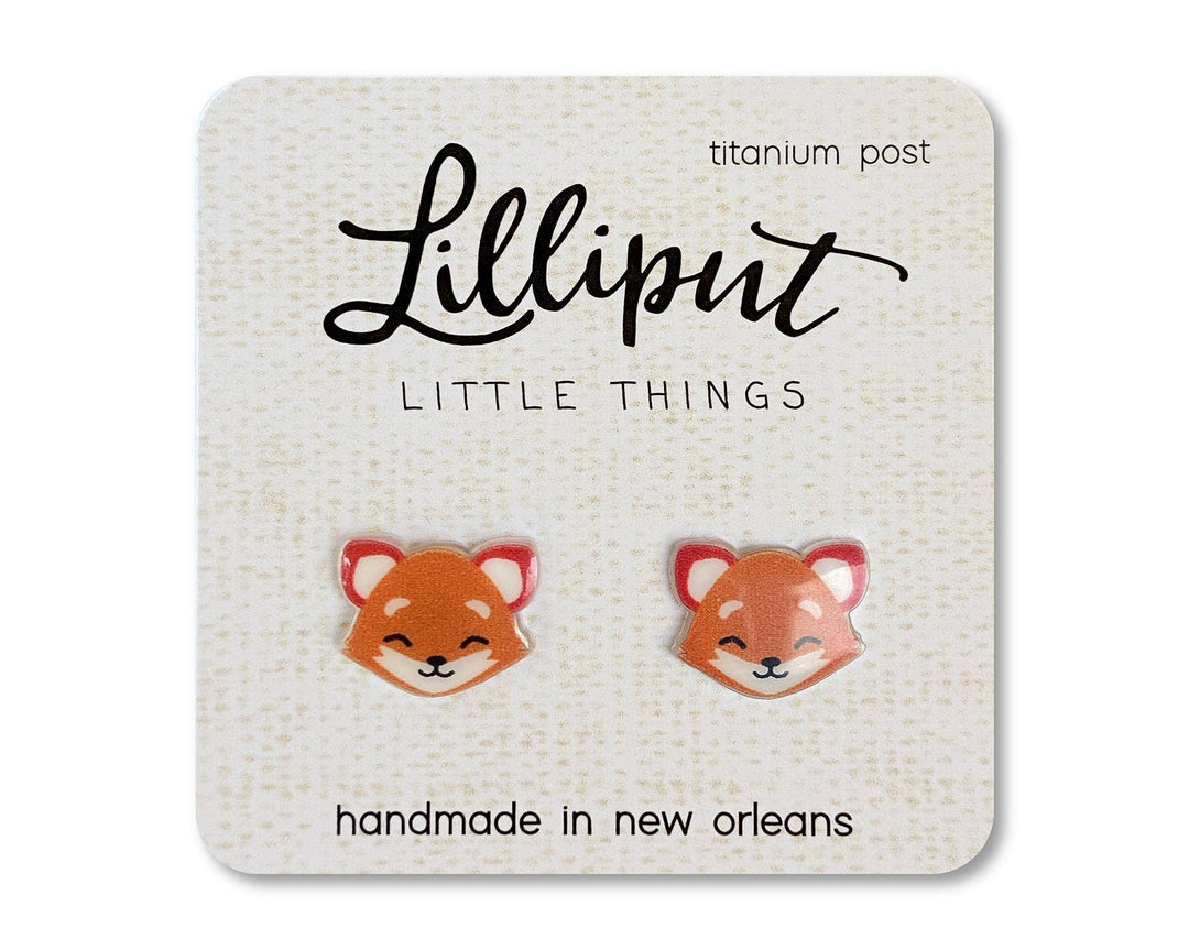 Lilliput Little Things Fox Earrings - Animal Earrings