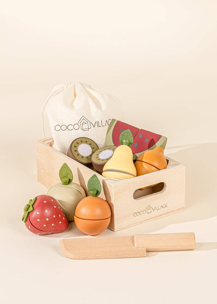 Coco Village Wooden Fruits Playset