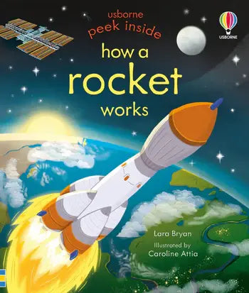 Usborne Peek Inside How a Rocket Works