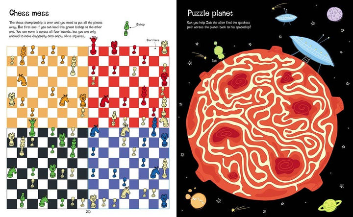 Big Maze Book : Usborne