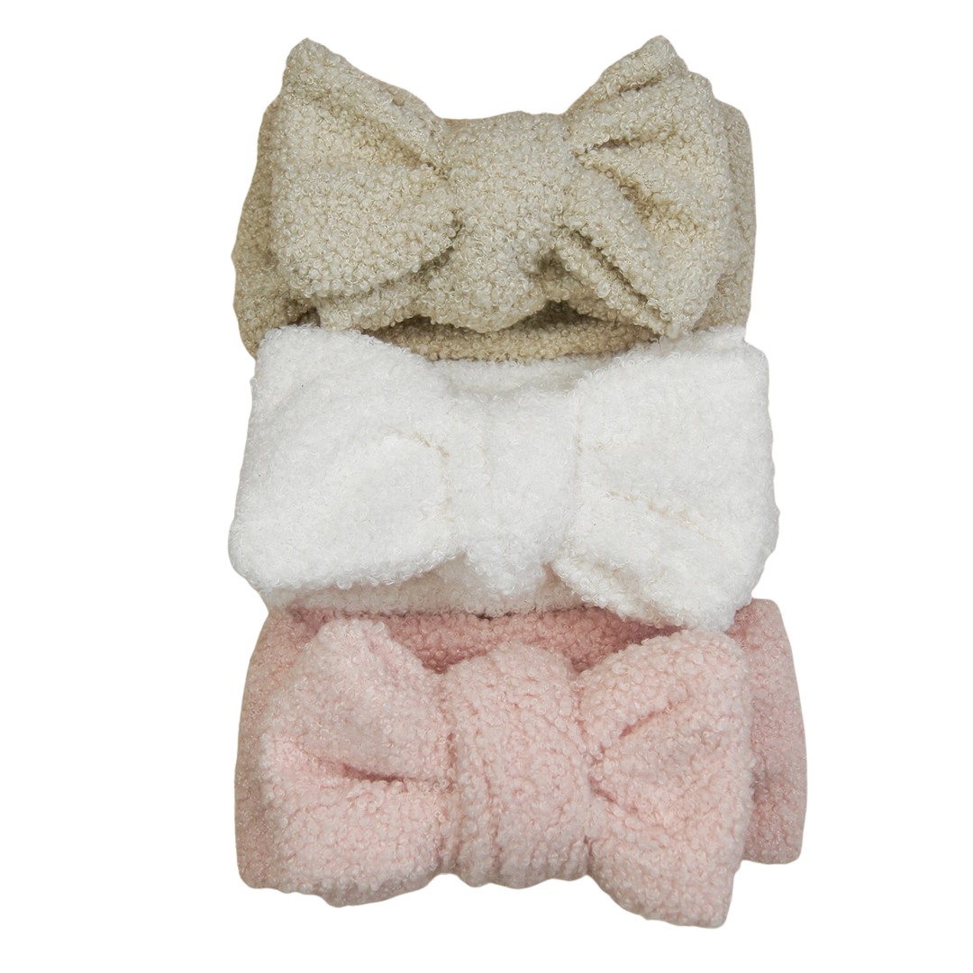 Harper Baby Co Sherpa Teddy Headbands