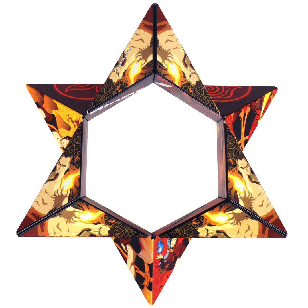 Shashibo Avatar Fire Magnetic Puzzle Cube