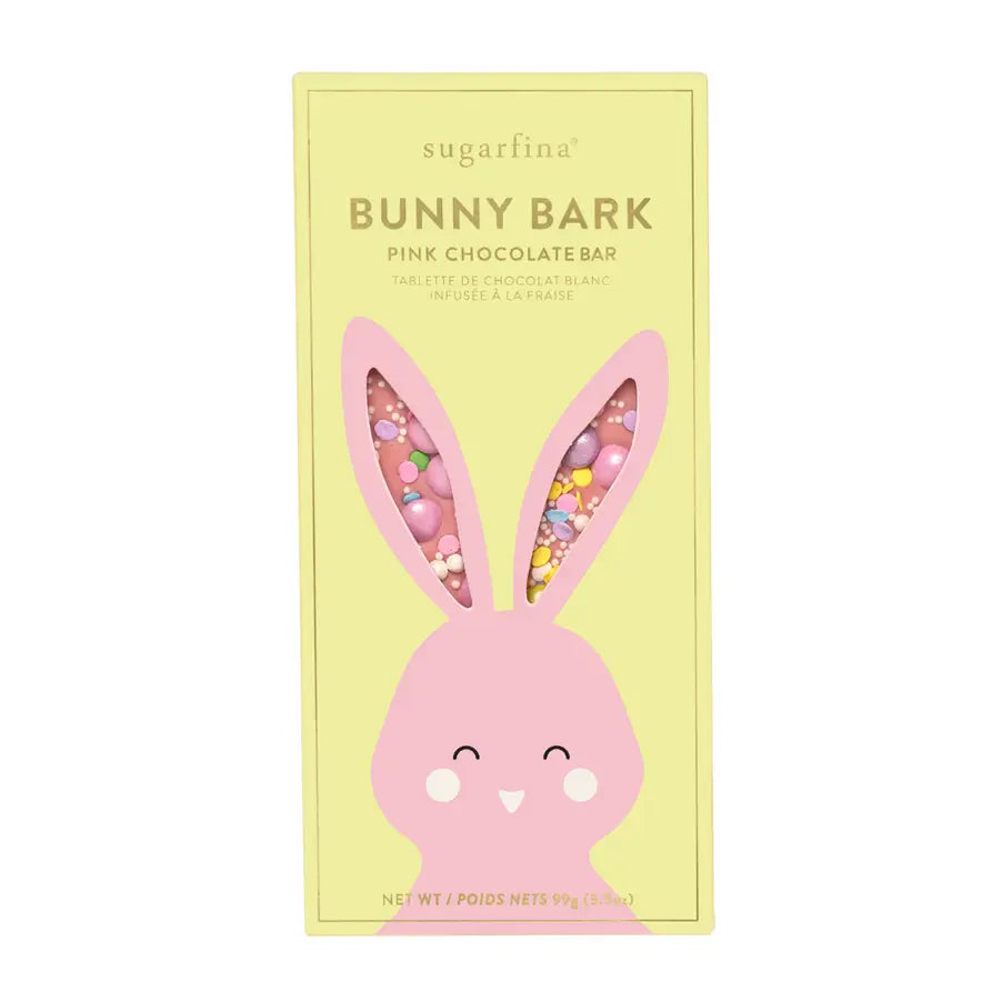 Sugarfina Bunny Bark Pink Chocolate Bar