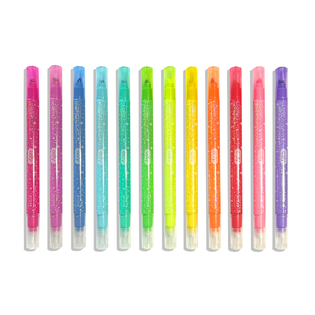 Ooly Make No Mistake!: Glittery Erasable Markers
