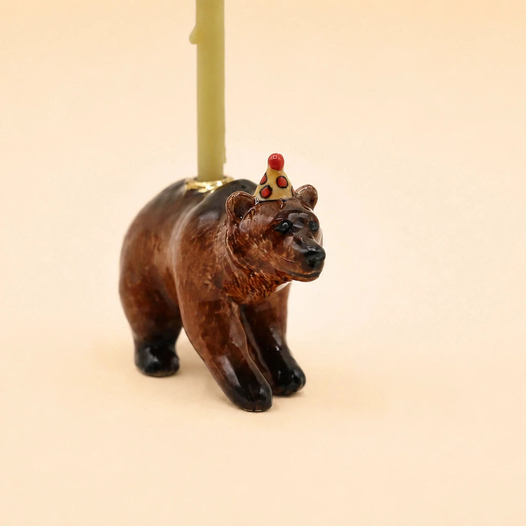 Camp Hollow Bear Cake Topper