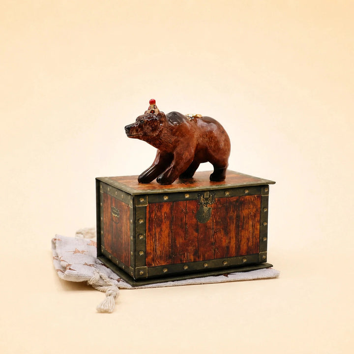 Camp Hollow Bear Cake Topper