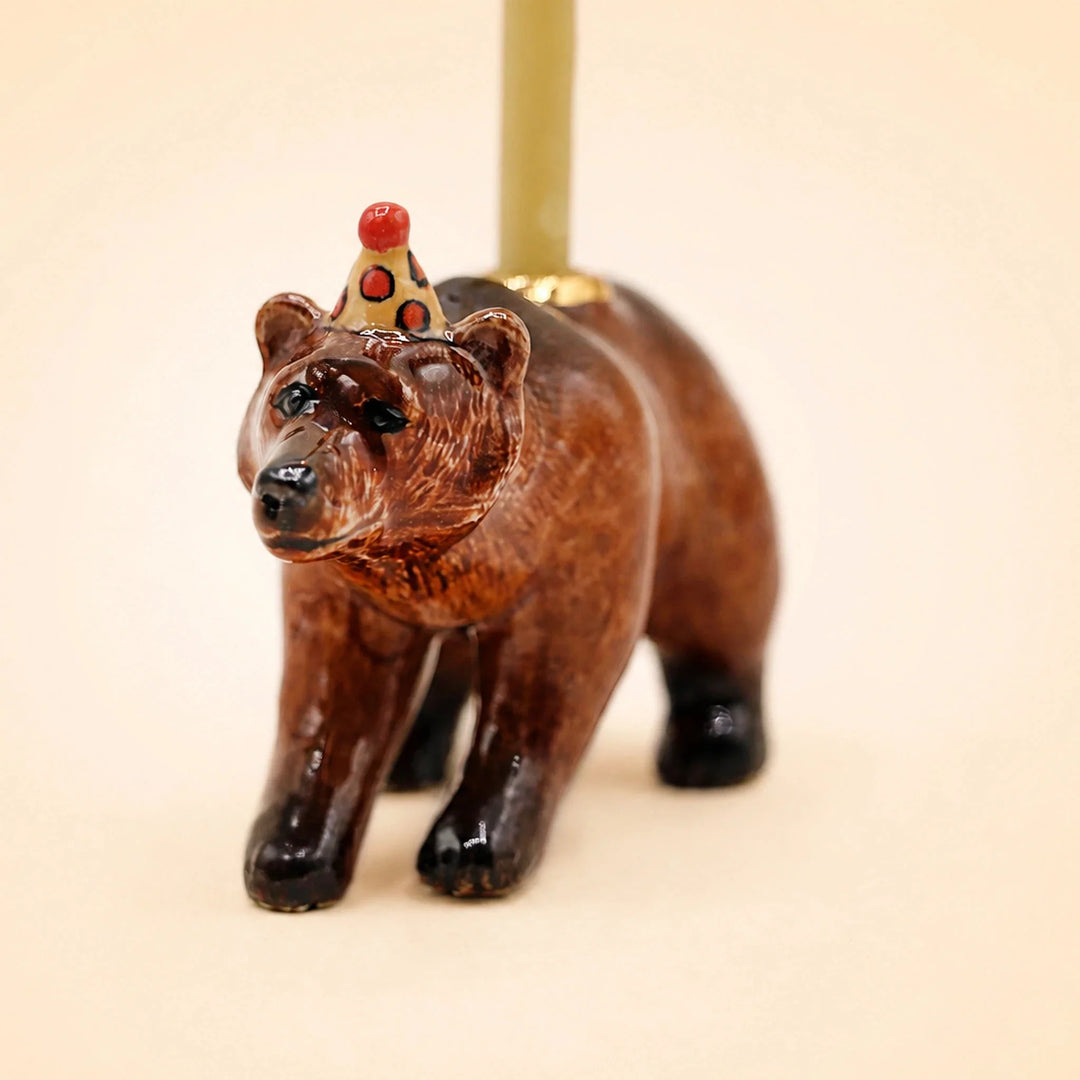 Camp Hollow Bear Cake Topper