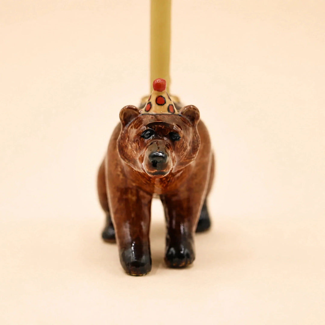 Camp Hollow Bear Cake Topper