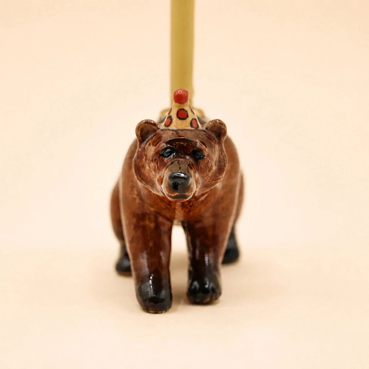 Camp Hollow Bear Cake Topper