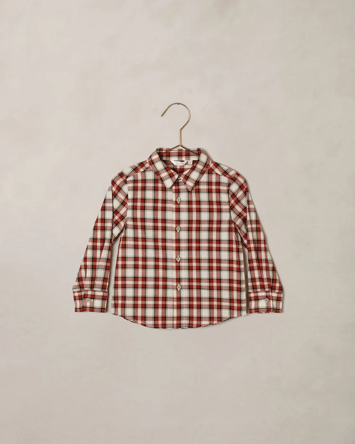 Noralee Harrison Button Down - Holiday Tartan