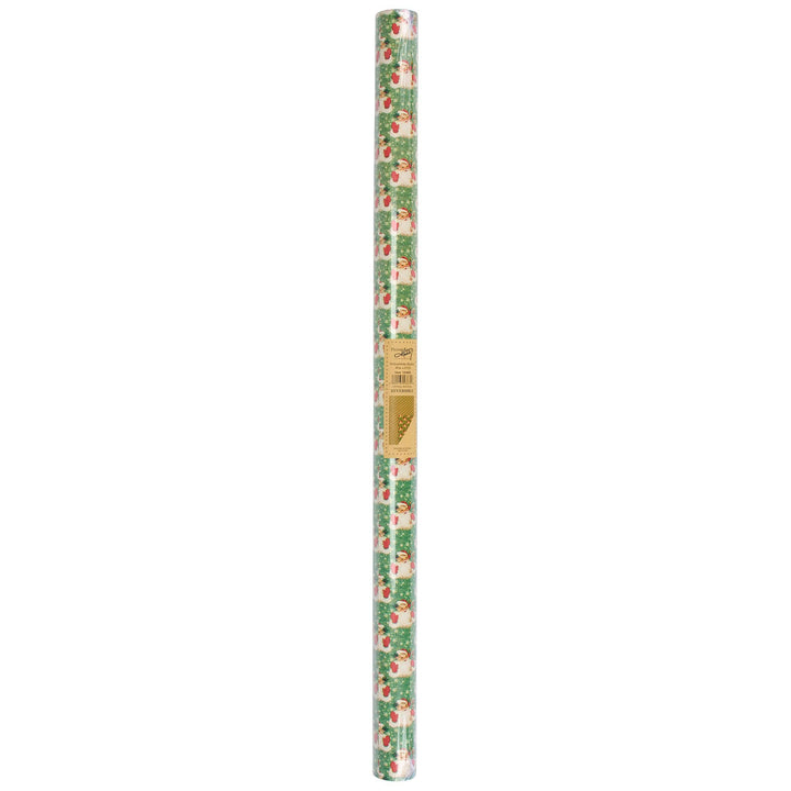 Primitives By Kathy Retro Santa Gift Wrap